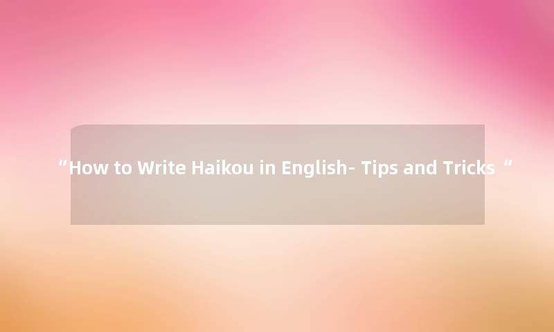 “How to Write H网友kou in English- Tips and Tricks“